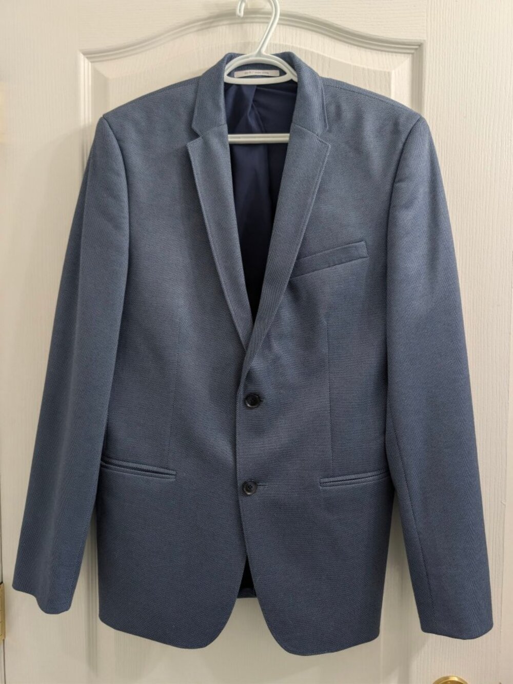 Calvin Klein men's slim fit blazer, navy, size large